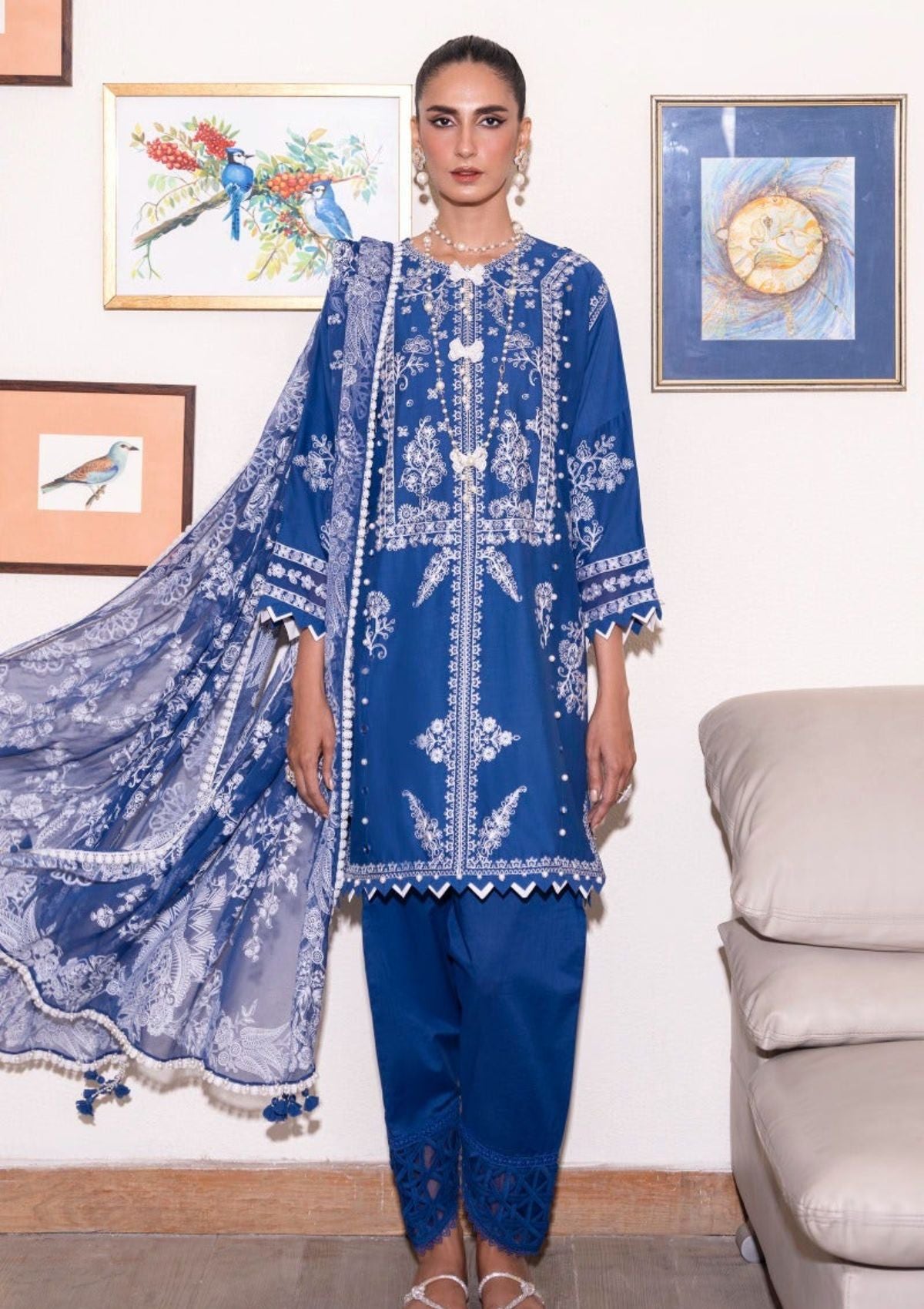 Lawn Collection - Sana Safinaz - Muzlin - V02 - MV#11 B