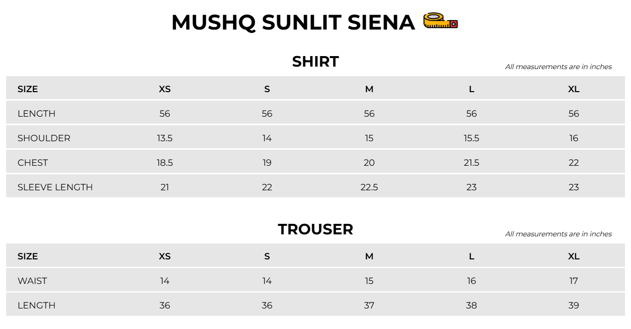 Size Chart Image