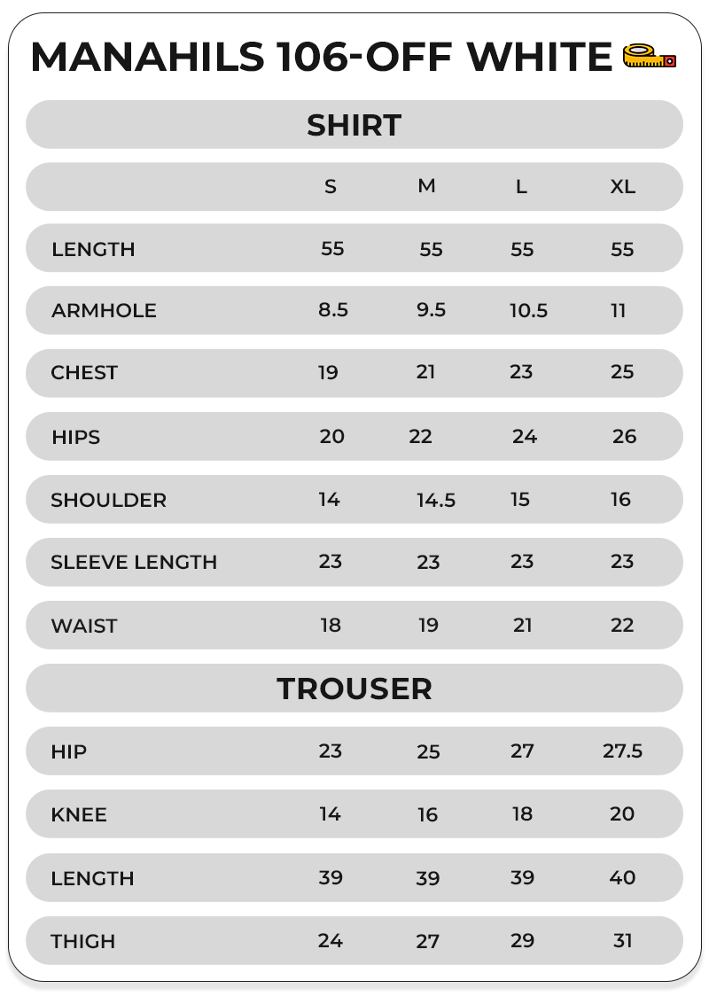 Size Chart Image