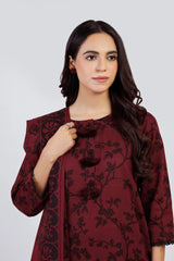 Winter Collection - Al Karam - Unstitched 24 - FW-27.1-24-MAROON