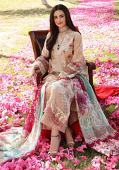 Lawn Collection - Elaf - Festive - Chikankari - ECF#12