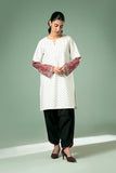 Pret Collection - Fozia Khalid - Basics Vol 3 - Polka Dot Statement Kurta