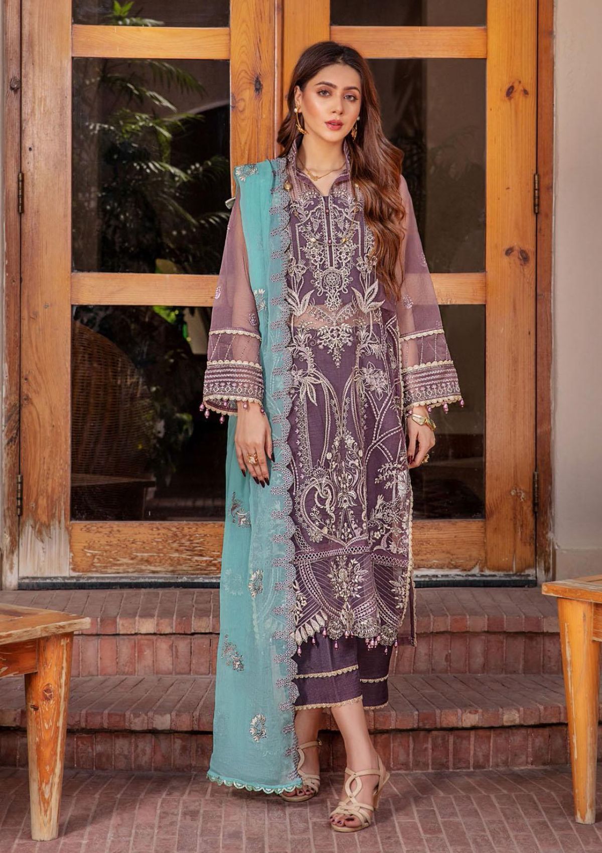 Formal Collection - Humdum - Pareesha - Chiffon - PC#03