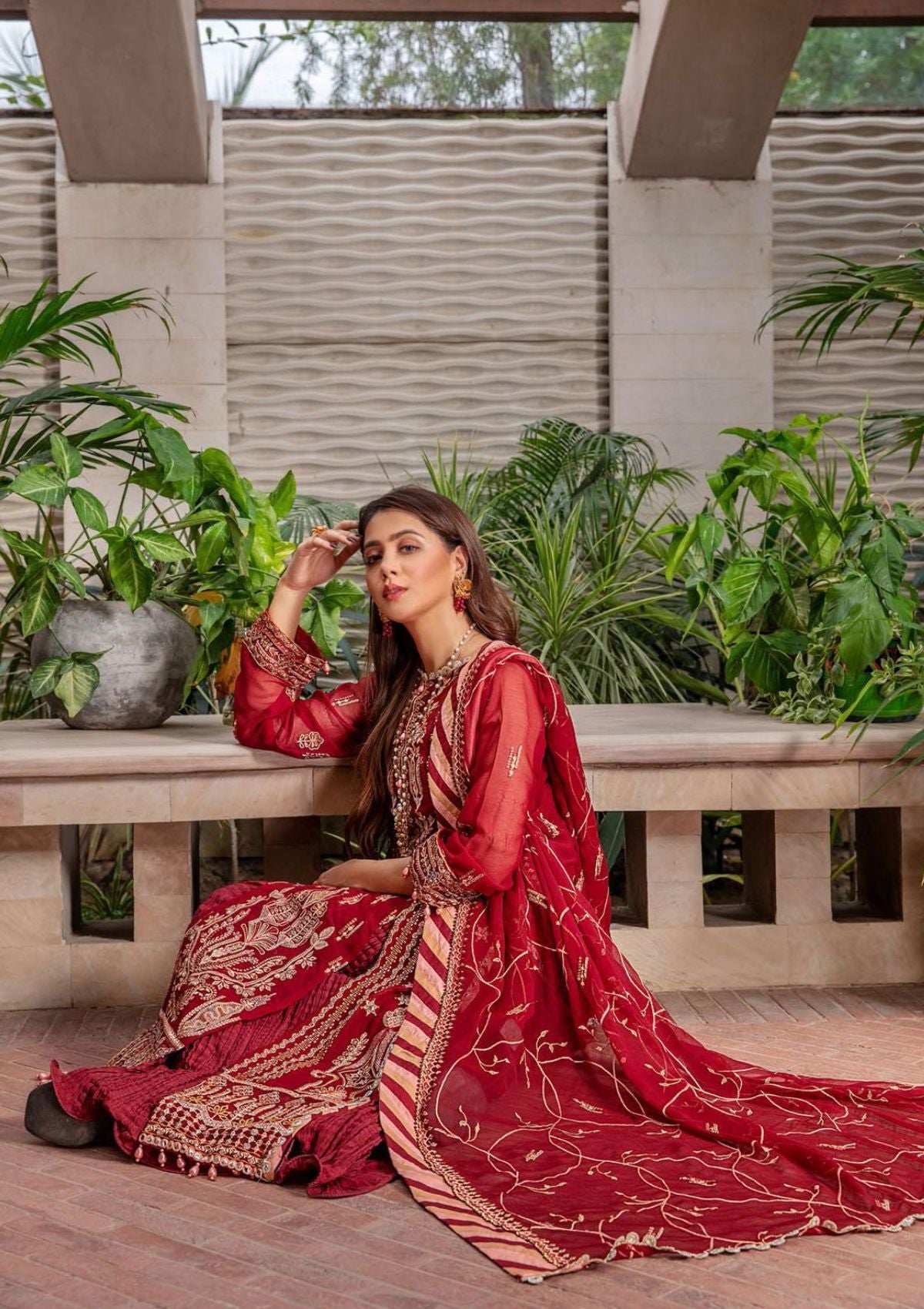 Humdum Formal Collection - Humdum - Pareesha - Chiffon - PC#05 – Saleem ...