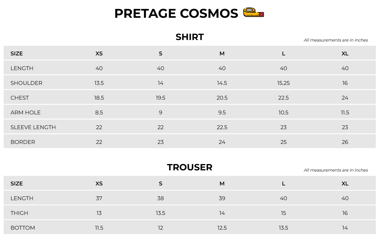 Size Chart Image