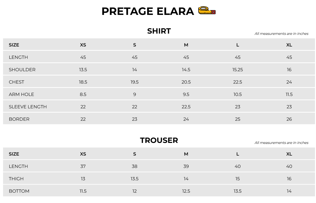 Size Chart Image