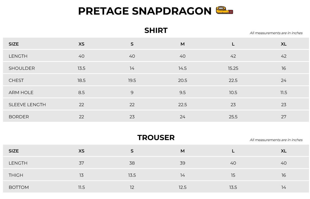 Size Chart Image