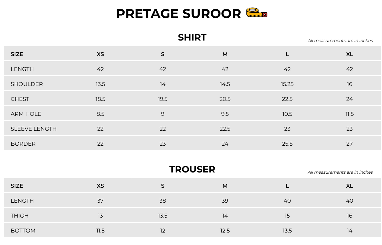 Size Chart Image