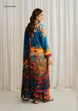 Winter Collection - Zarif - Prints - Georgette Silk - D#04 - Ocean