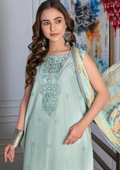 Lawn Collection - Noor Jahan - Rang-E-Noor - Chikankari - RN#7  - L Ferozi