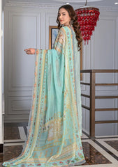 Lawn Collection - Noor Jahan - Rang-E-Noor - Chikankari - RN#7  - L Ferozi