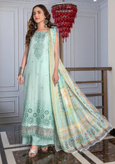 Lawn Collection - Noor Jahan - Rang-E-Noor - Chikankari - RN#7  - L Ferozi