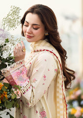 Lawn - Qalamkar - Sahil - Luxury - QSL25#14 - Scarlett