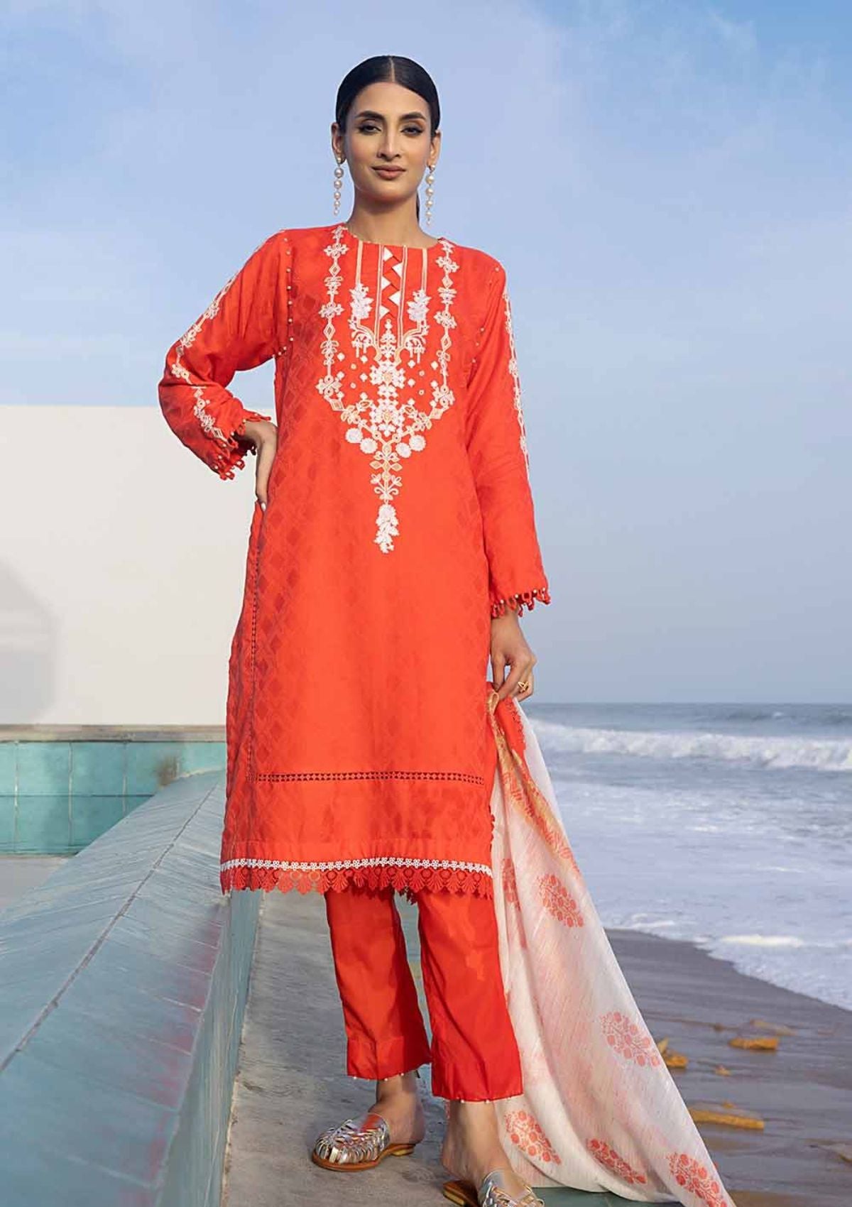 Lawn Collection - Gul Ahmed - Pre Fall - MJ-32055