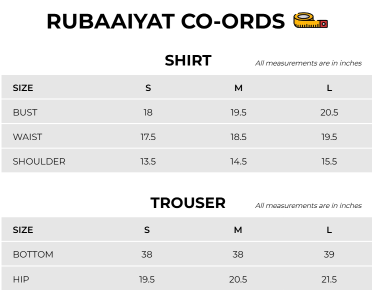 Size Chart Image
