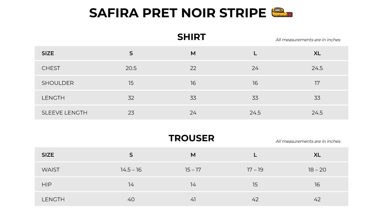Size Chart Image