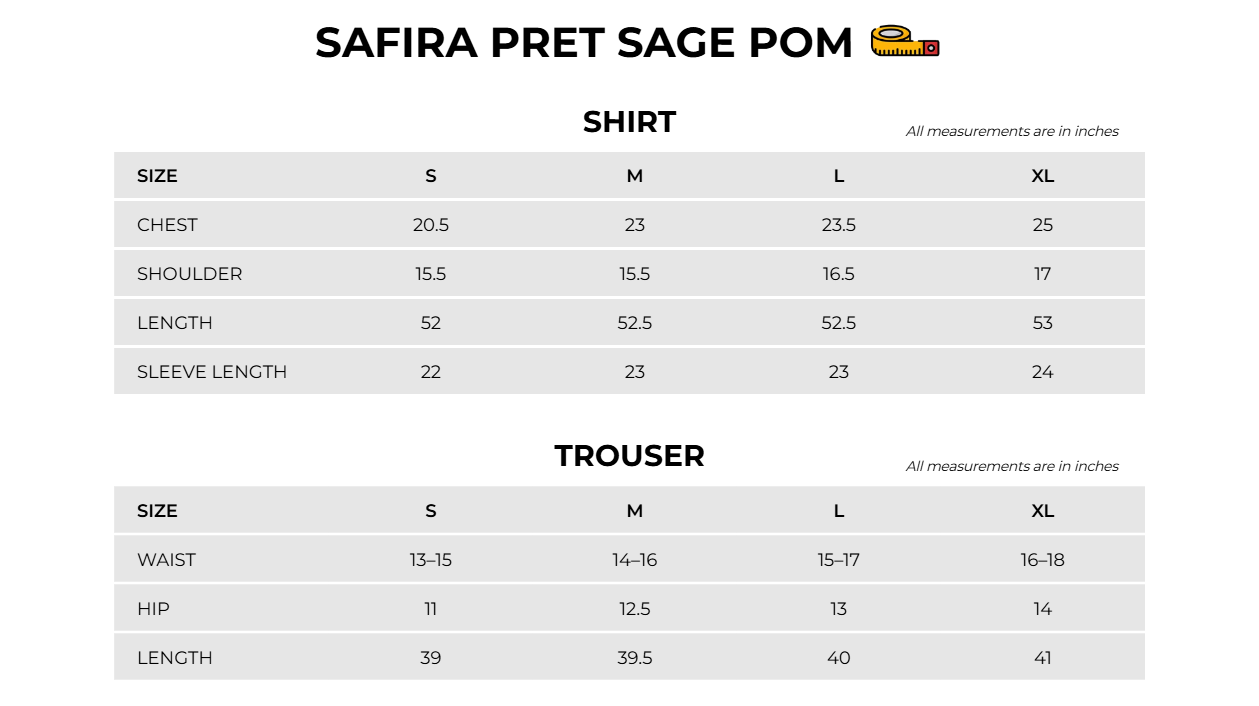 Size Chart Image