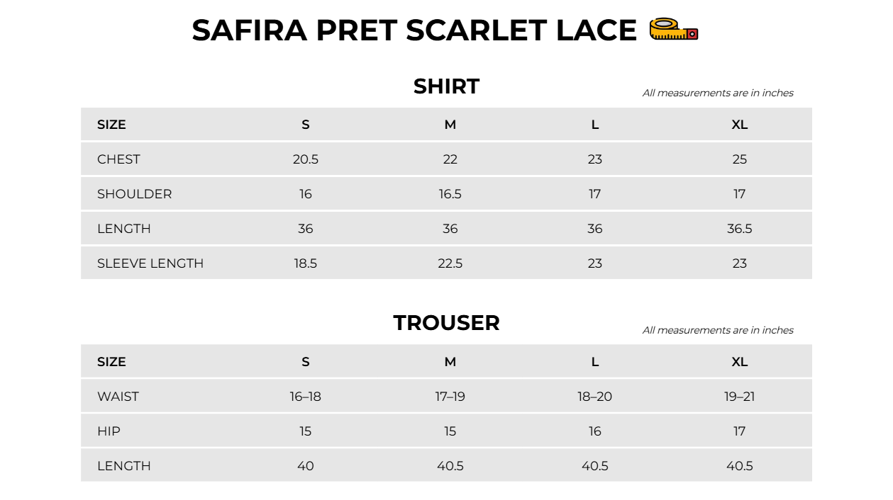 Size Chart Image