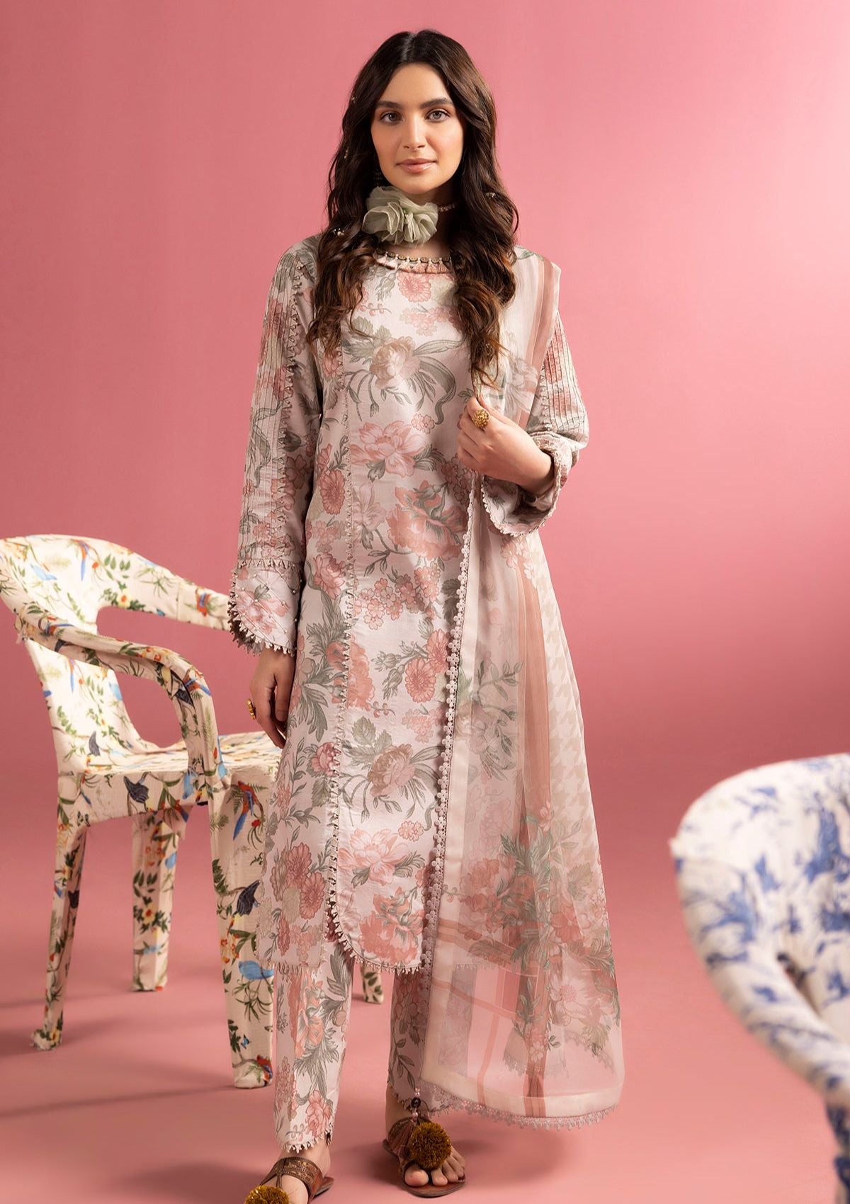 Lawn Collection - Alizeh - Sheen - ALS24#08 - SUNSET BLUSH