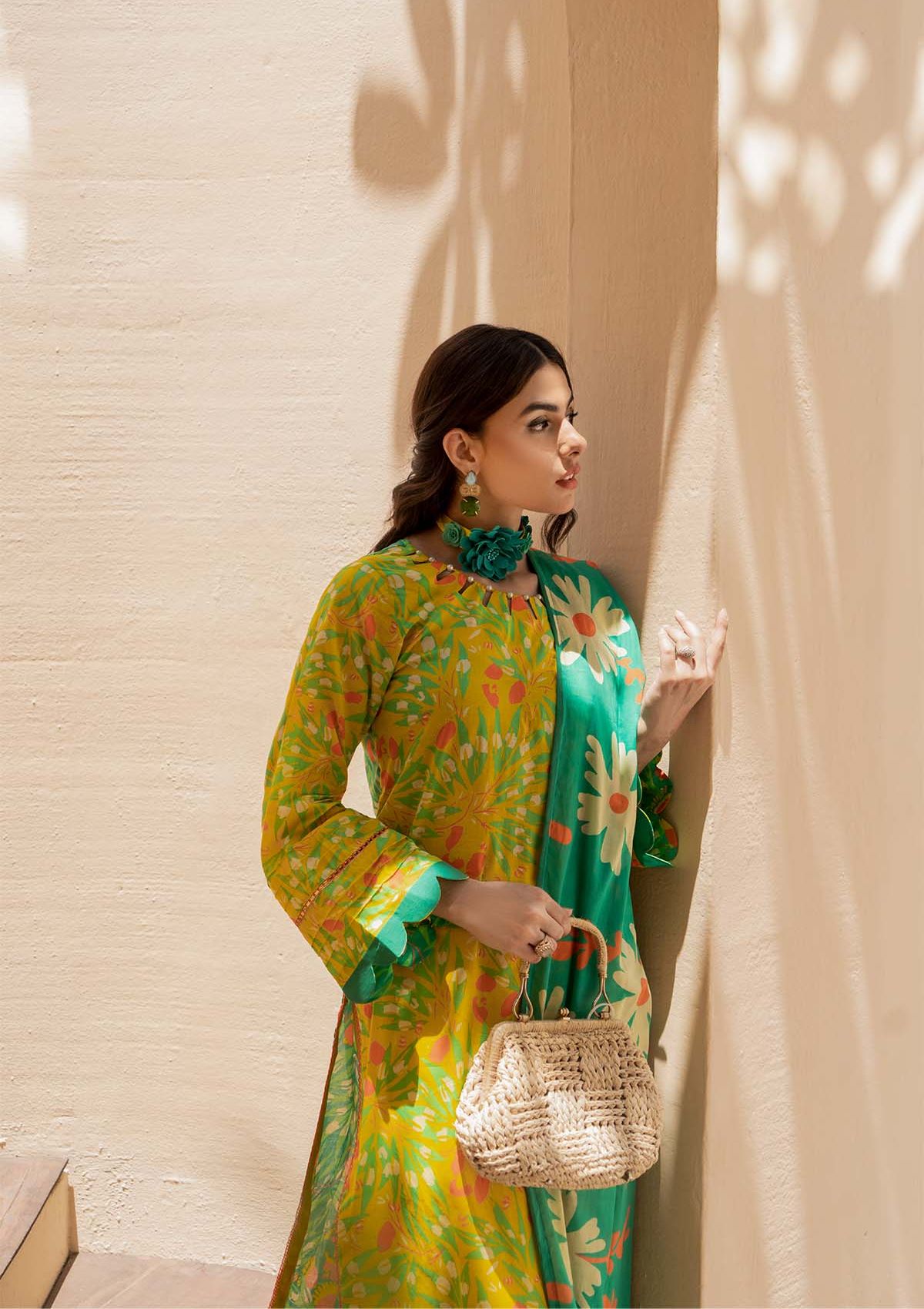 Lawn Collection - Paltar - Surmai - SAHIL - D#8