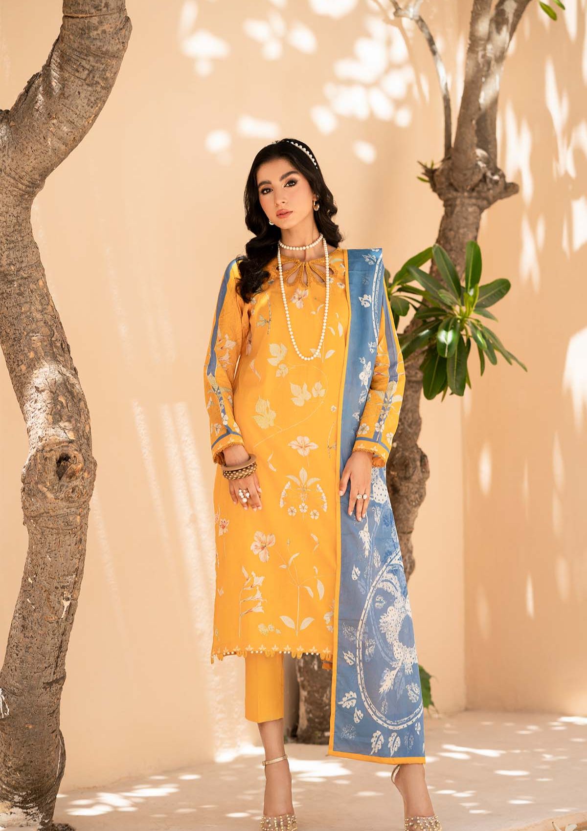 Lawn Collection - Paltar - Surmai - SHAMS - D#4