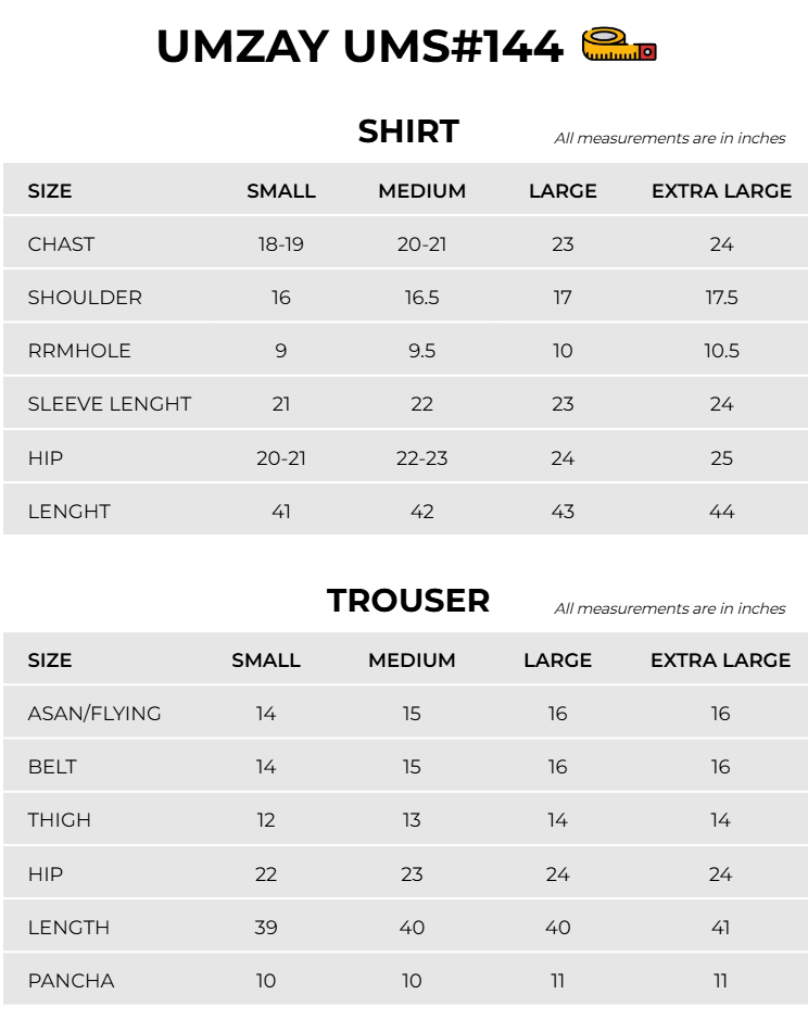 Size Chart Image