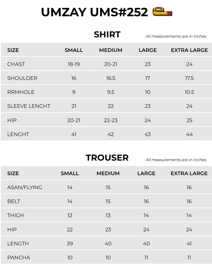 Size Chart Image