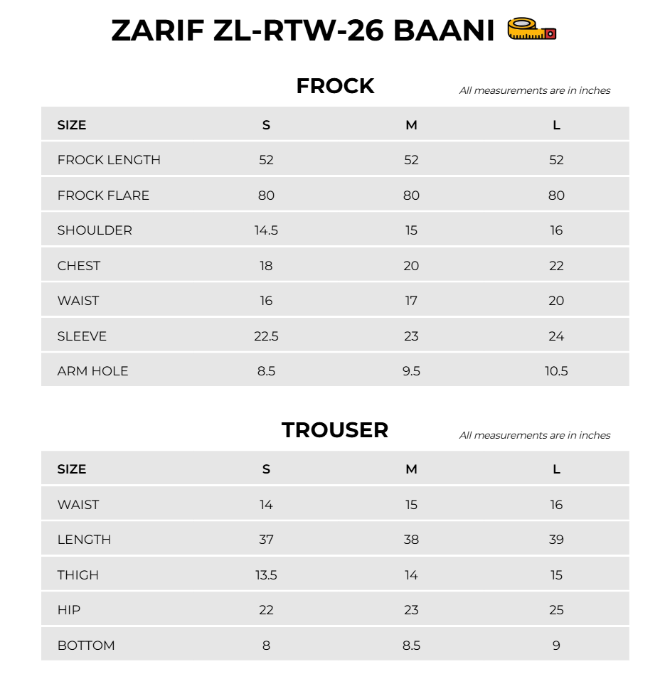 Size Chart Image