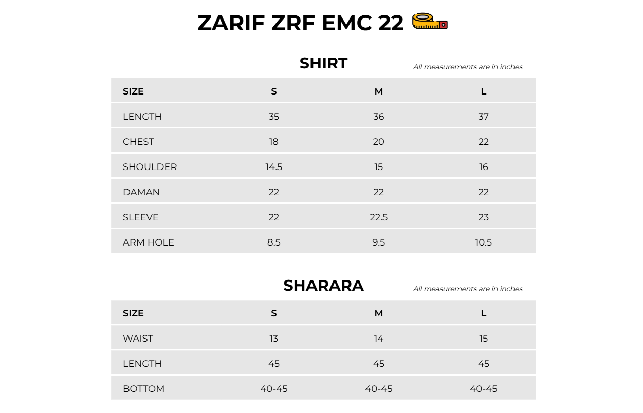 Size Chart Image