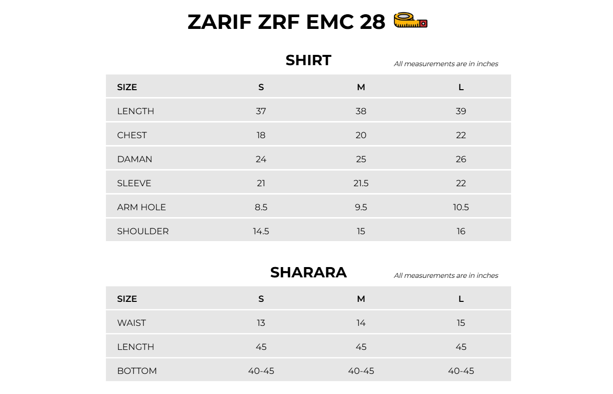 Size Chart Image