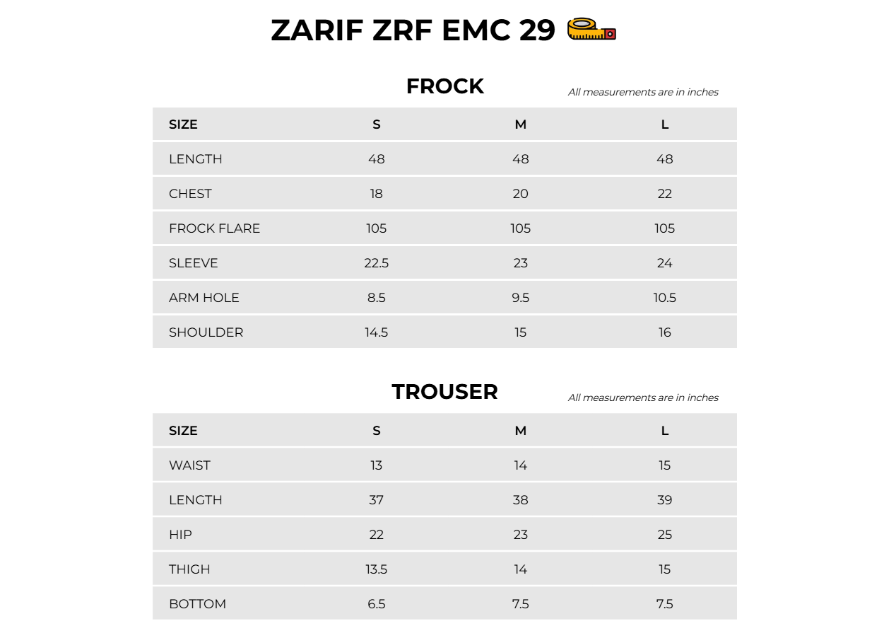 Size Chart Image