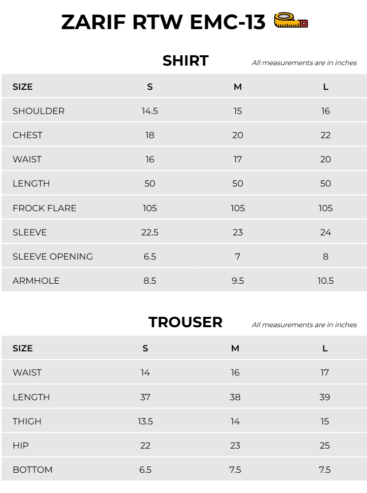 Size Chart Image
