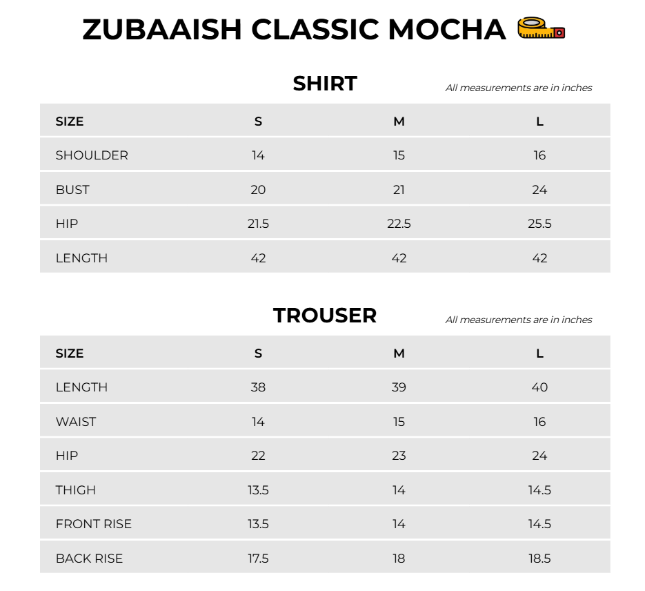 Size Chart Image
