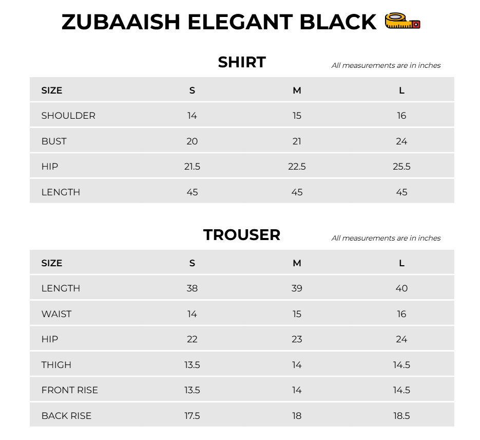 Size Chart Image