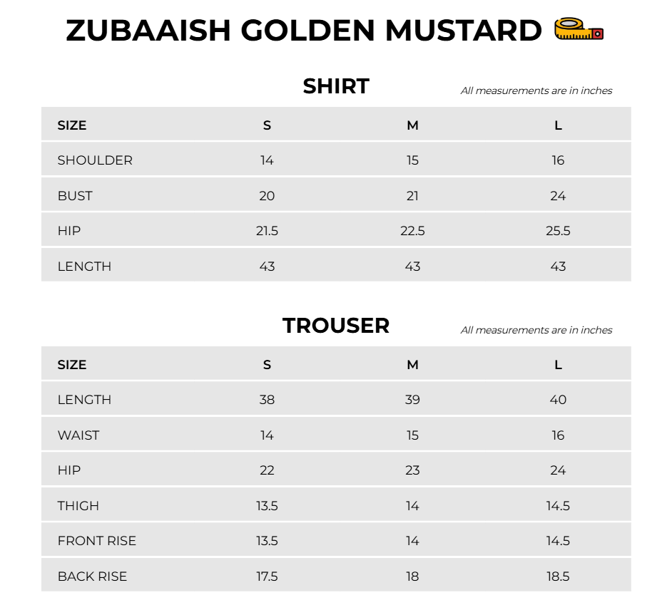Size Chart Image