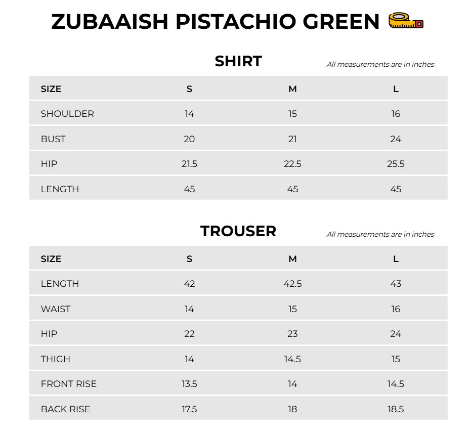 Size Chart Image