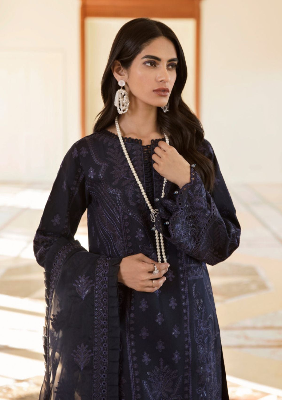 Lawn Collection - Gulaal - Luxury - GD#01 Zarqaa