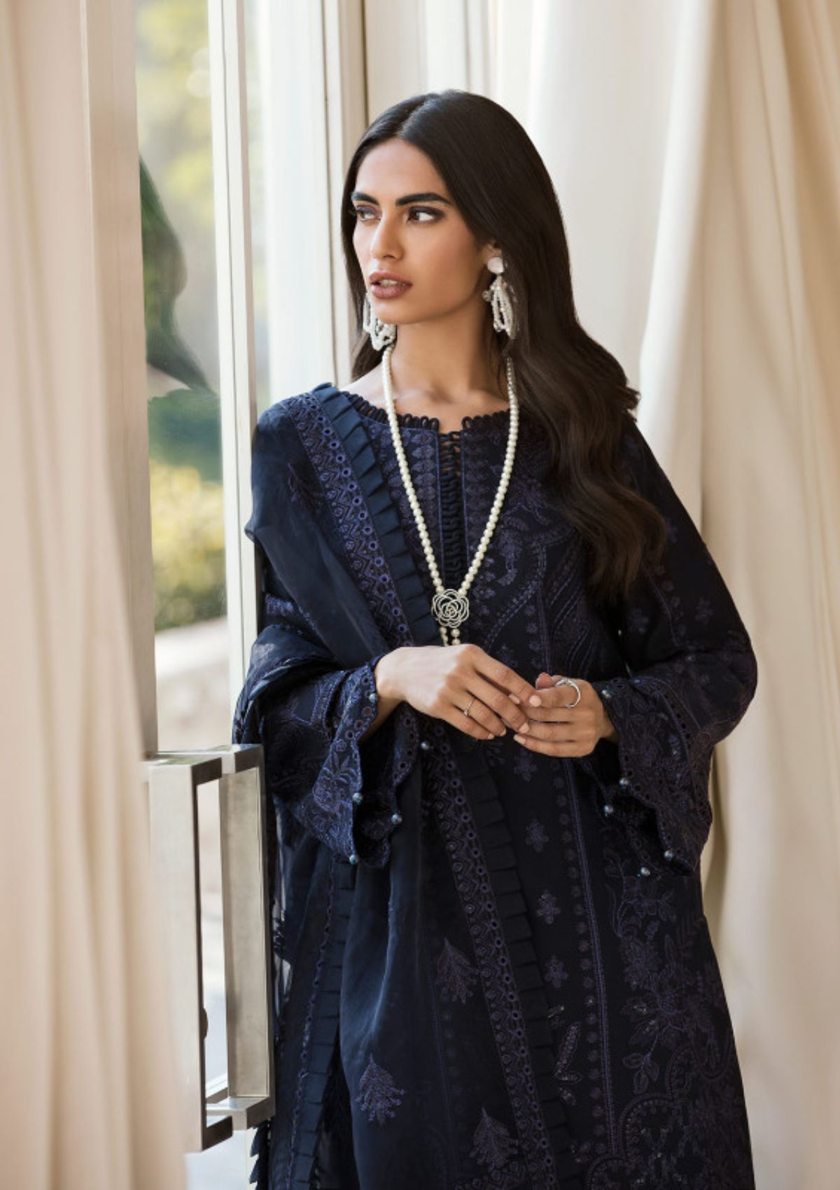 Lawn Collection - Gulaal - Luxury - GD#01 Zarqaa