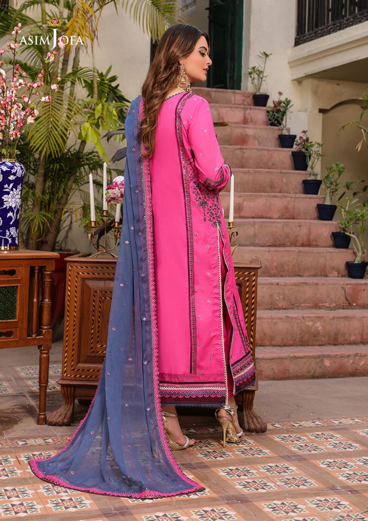 Lawn Collection - Asim Jofa - Zarq Barq - AJZB#19