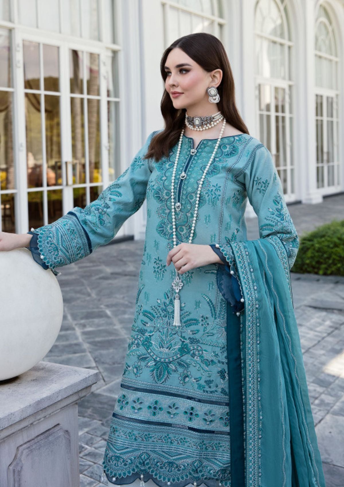 Lawn Collection - Gulaal - Luxury - GD#04 Fairouzah