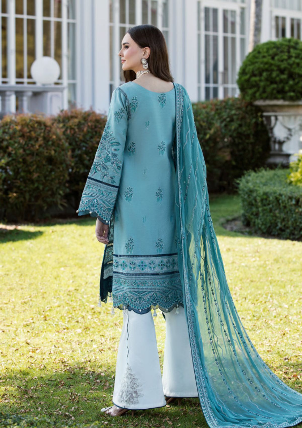 Lawn Collection - Gulaal - Luxury - GD#04 Fairouzah