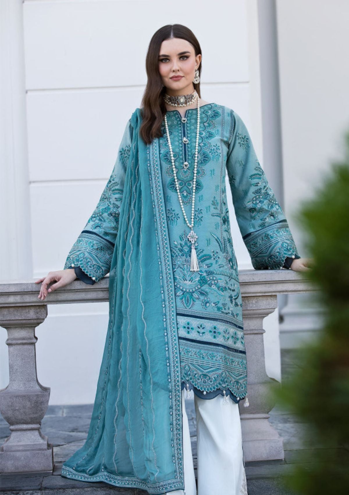 Lawn Collection - Gulaal - Luxury - GD#04 Fairouzah