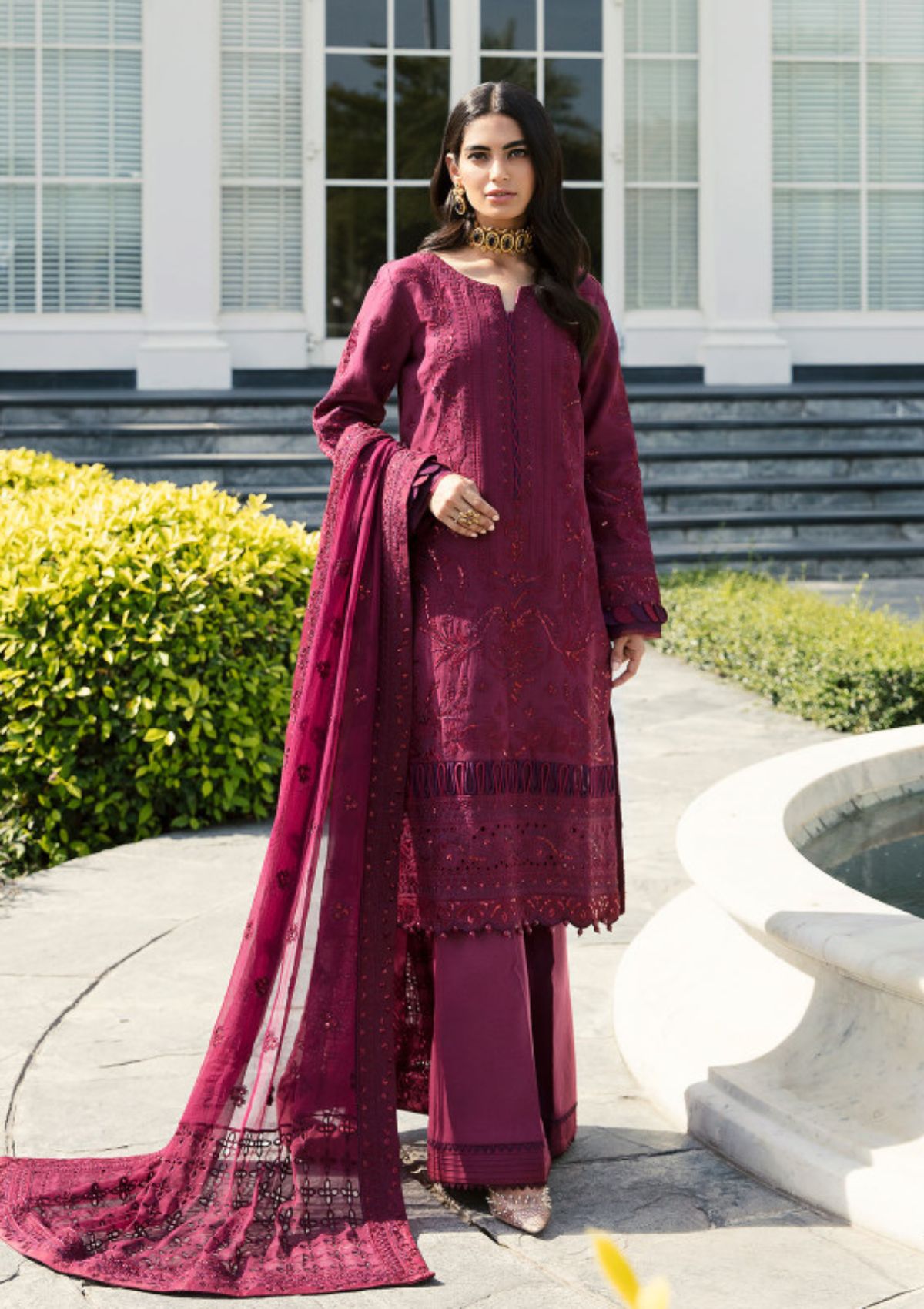 Lawn Collection - Gulaal - Luxury - GD#05 Ghazal