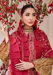 Lawn Collection - Maryum n Maria - Eid e Nobahar - Cranberry (MLFD-089)