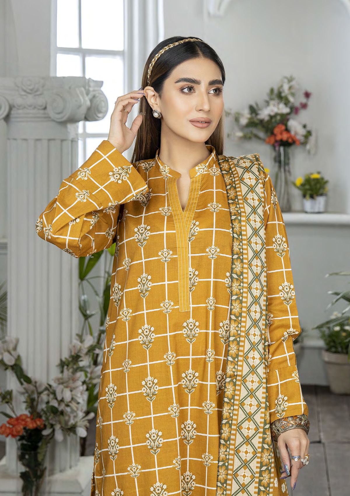 Lawn Collection - Johra - Raiza - D/Printed - JH#382