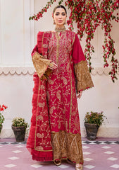 Lawn Collection - Maryum n Maria - Eid e Nobahar - Cranberry (MLFD-089)