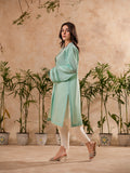 Pret Collection - Fozia Khalid - Basics - Aqua Mint Tunic