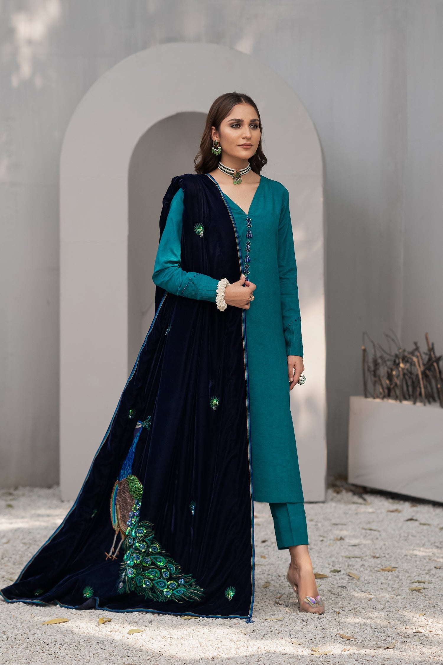 Pret Collection - Fozia khalid - Luxury Silk - FK-W-03