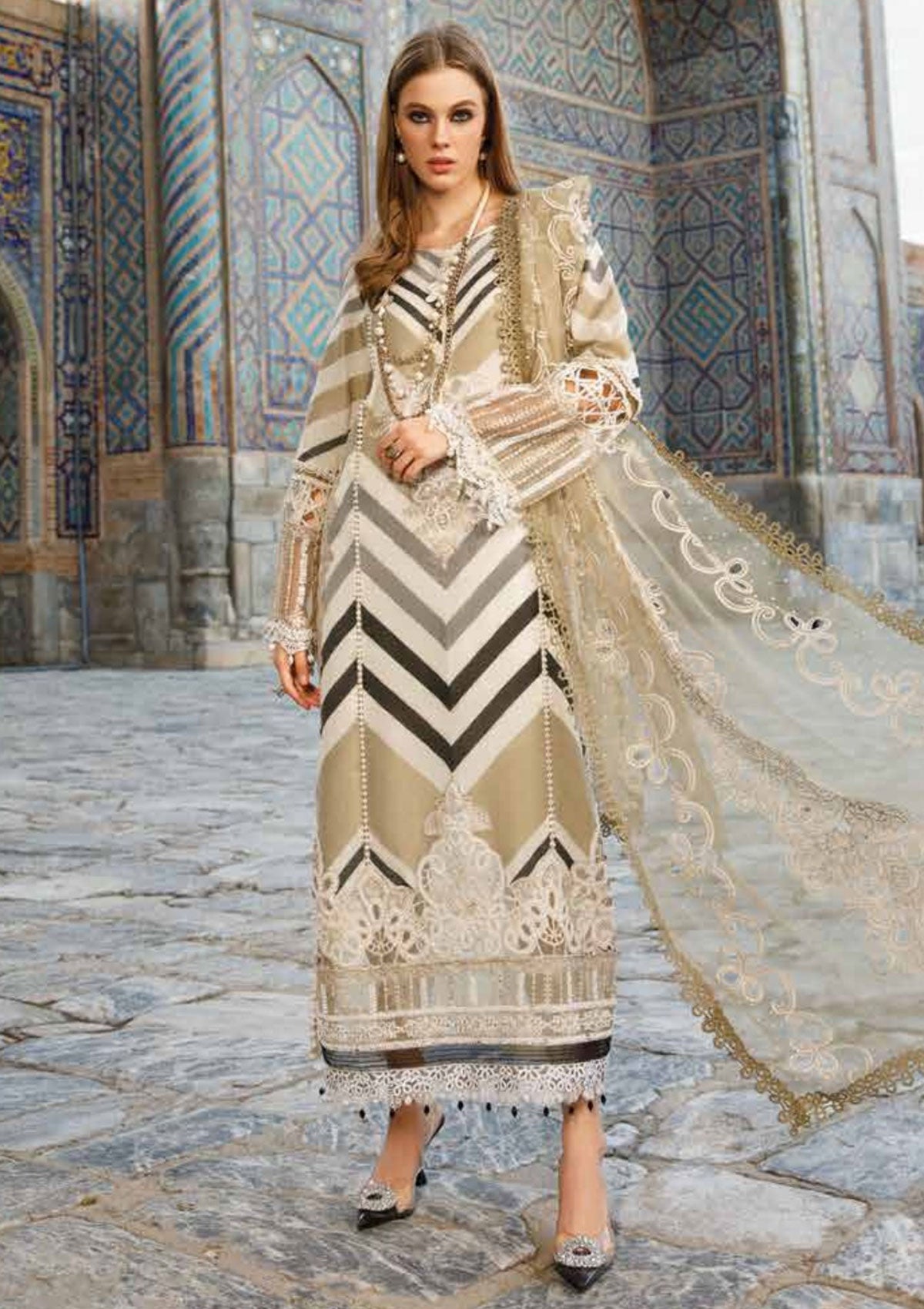 Lawn Collection - Maria B - Luxury - MBL#14 A