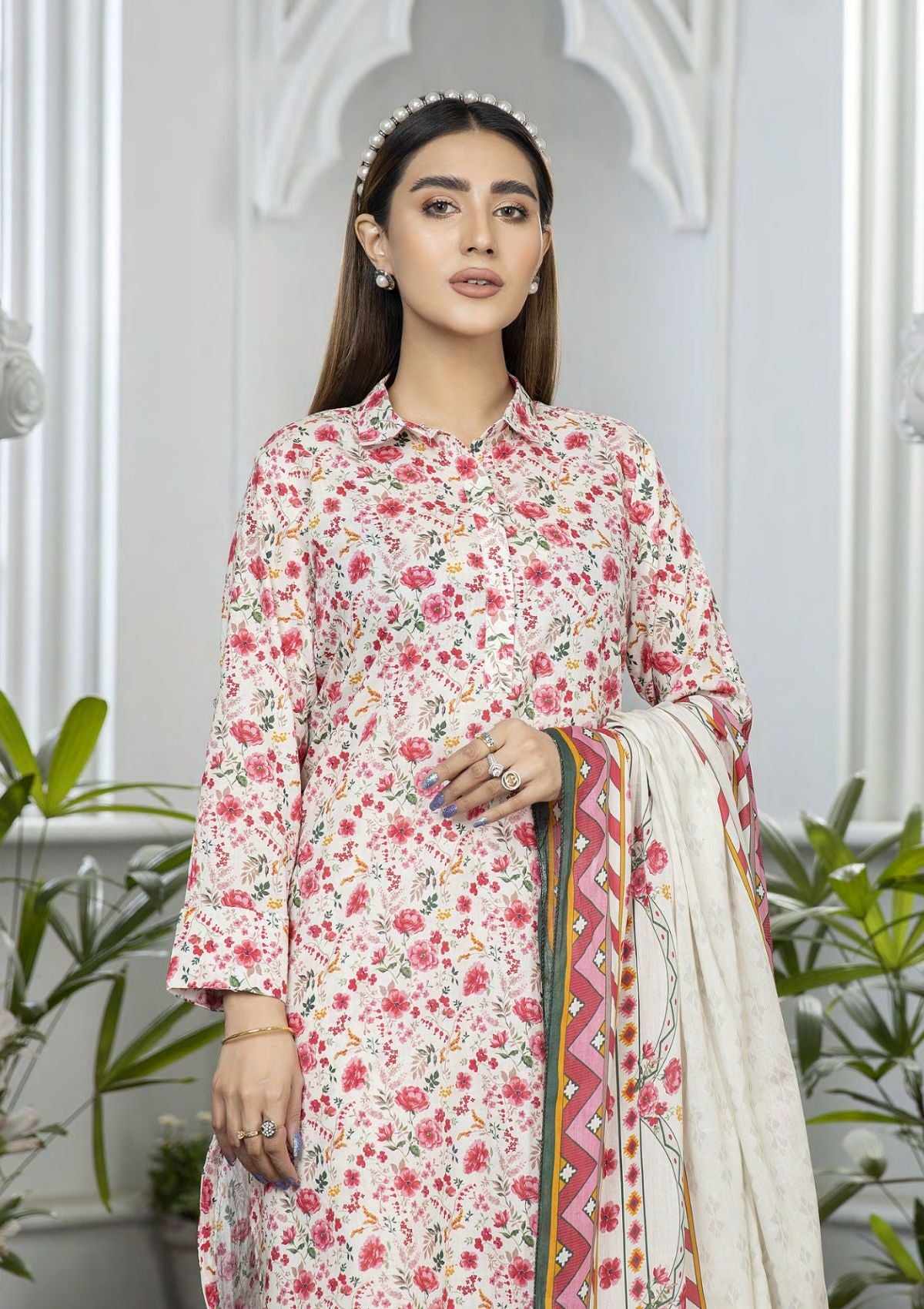 Lawn Collection - Johra - Raiza - D/Printed - JH#384